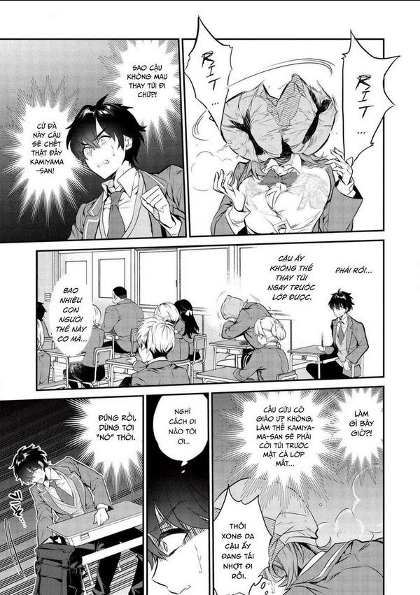 Kamiyama-San, Thiếu Nữ Kém Giao Tiếp Lúc Nào Cũng Đội Túi Giấy Trên Đầu!! Chap 3 - Next Chap 4