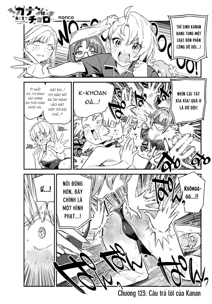 Kanan-sama Dễ Dụ Thật Đấy! Chap 123 - Next Chap 124