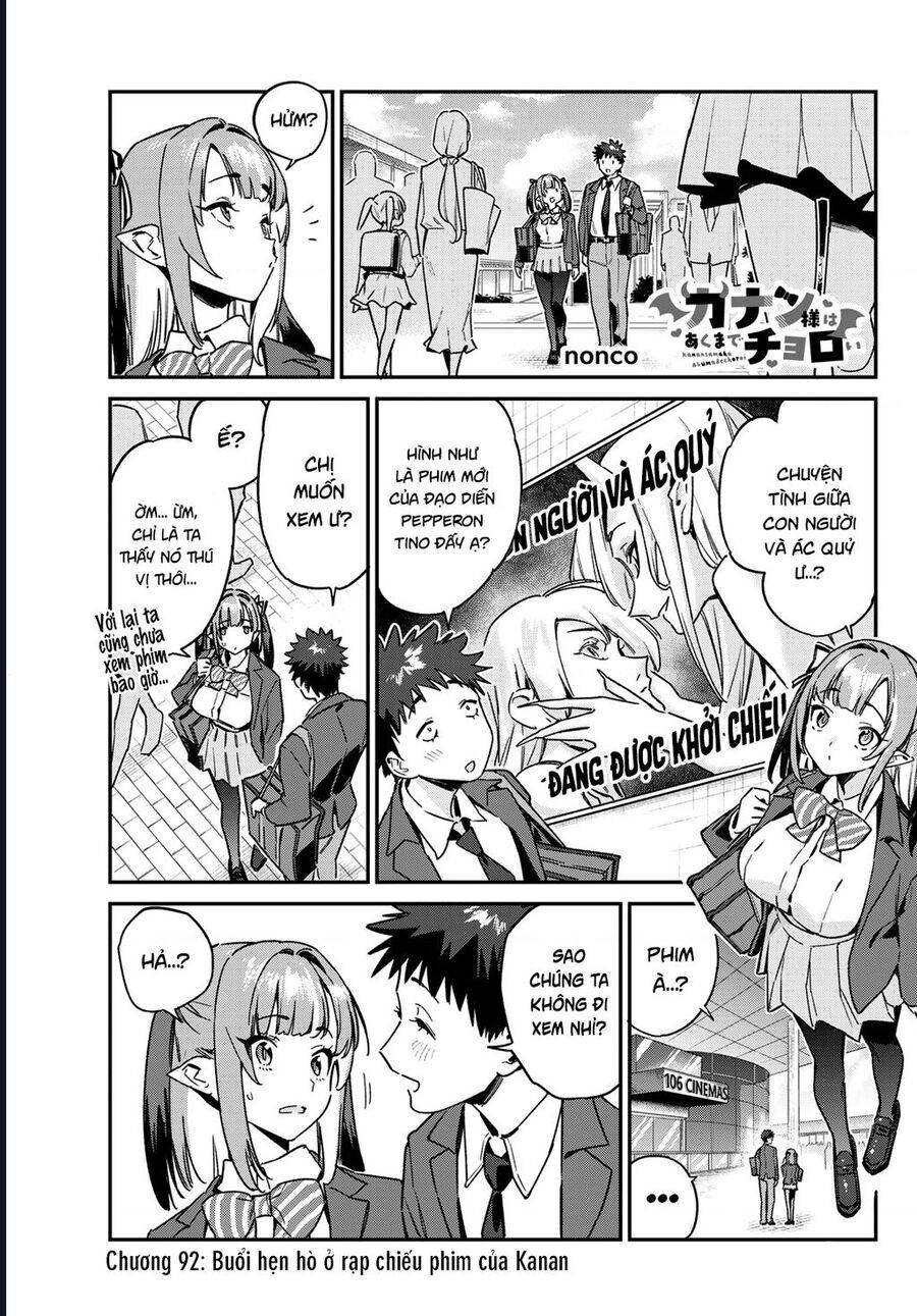 Kanan-Sama Dễ Dụ Thật Đấy! Chap 92 - Next Chap 93