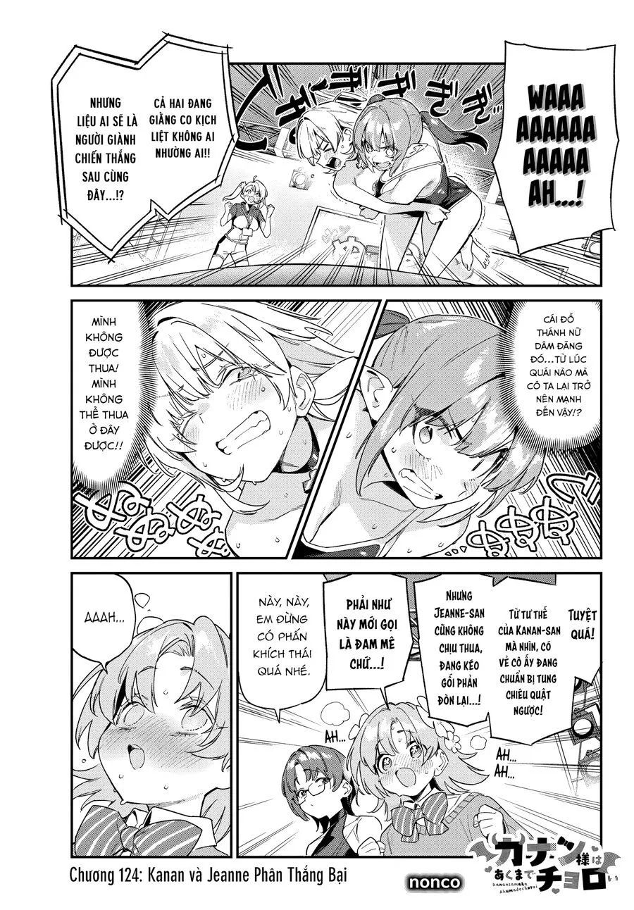 Kanan-Sama Wa Akumade Choroi Chap 124 - Next Chap 125