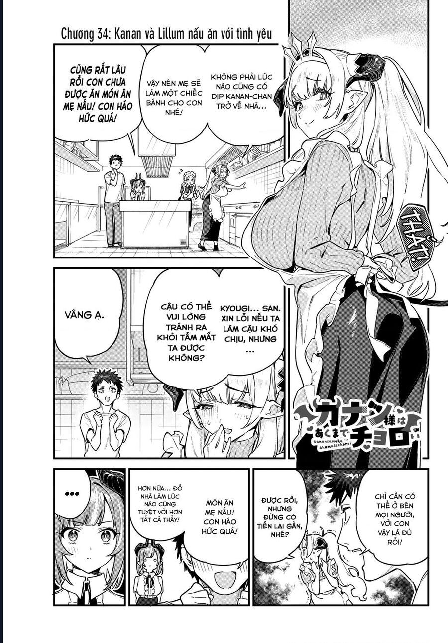 Kanan-Sama Wa Akumade Choroi Chap 34 - Next Chap 35