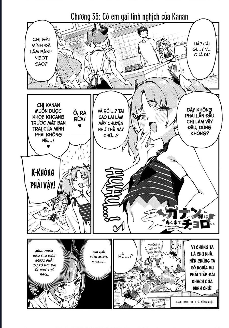 Kanan-Sama Wa Akumade Choroi Chap 35 - Next Chap 36