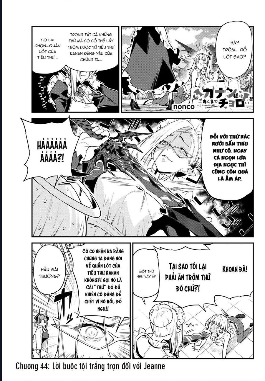 Kanan-Sama Wa Akumade Choroi Chap 44 - Next Chap 45