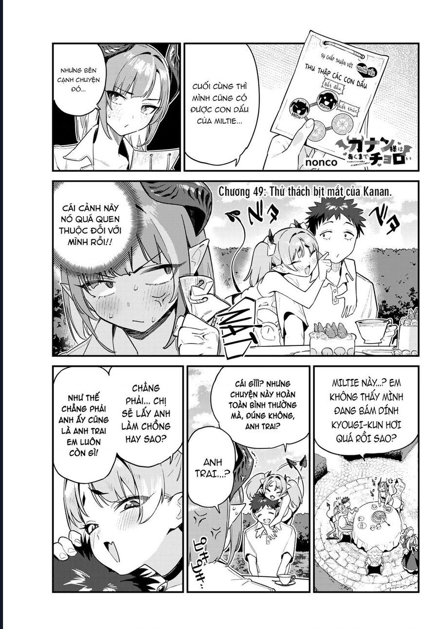 Kanan-Sama Wa Akumade Choroi Chap 49 - Next Chap 50