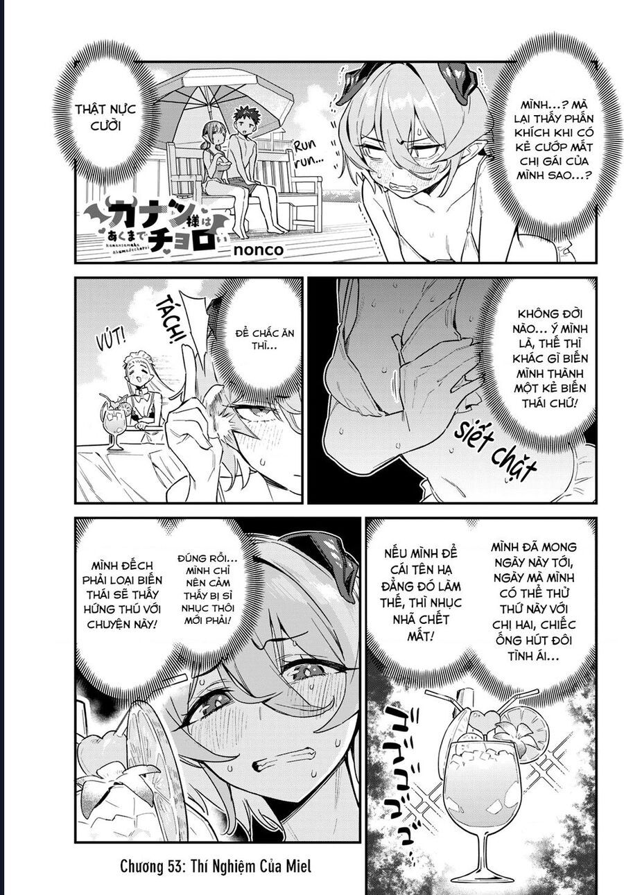 Kanan-Sama Wa Akumade Choroi Chap 53 - Next Chap 54