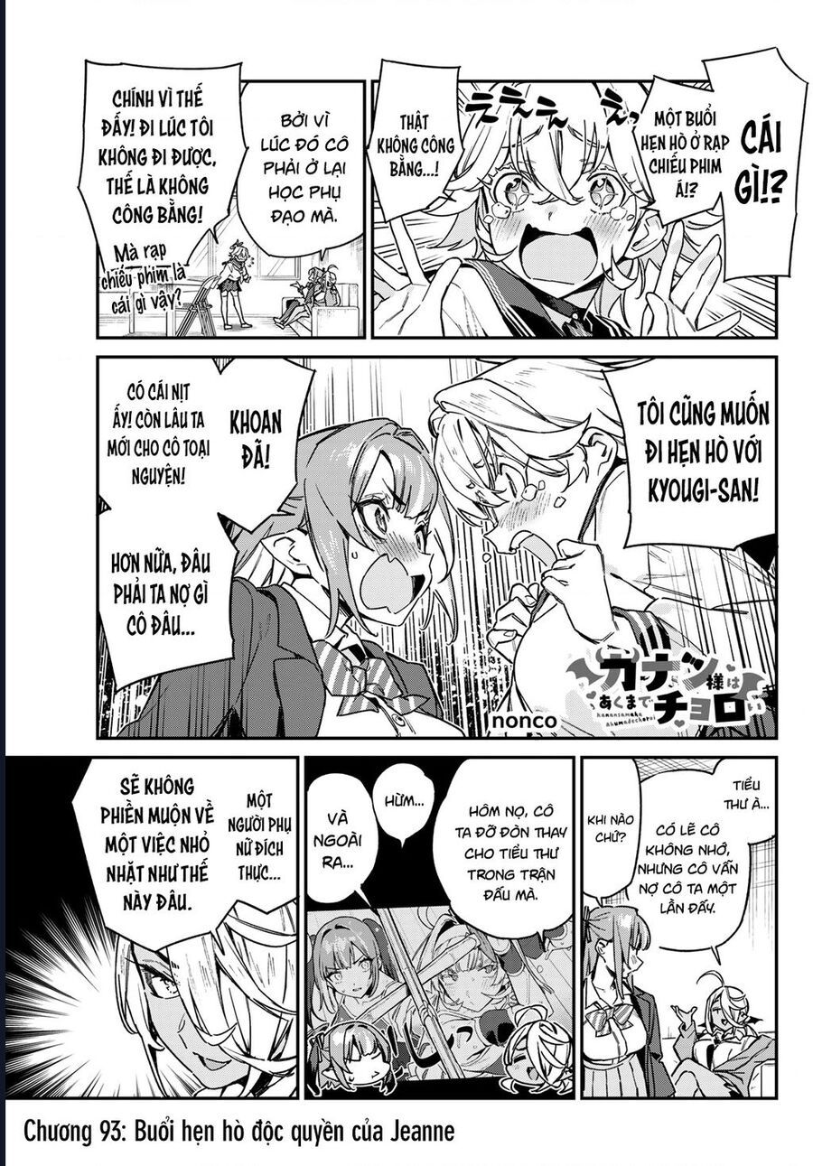Kanan-Sama Wa Akumade Choroi Chap 93 - Next Chap 94