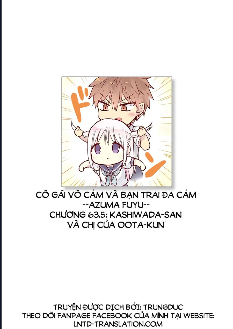 Kao Ni Denai Kashiwada-San To Kao Ni Deru Oota-Kun Chap 63.5 - Next Chap 64.5