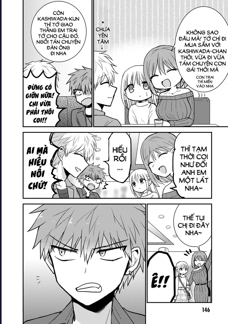 Kao Ni Denai Kashiwada-San To Kao Ni Deru Oota-Kun Chap 63.5 - Next Chap 64.5