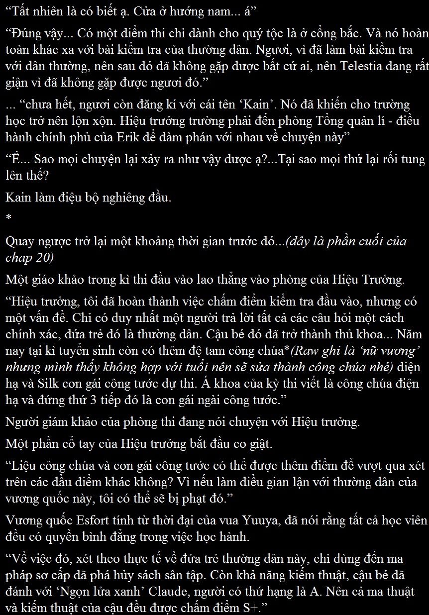 Kẻ Bất Bình Thường Ở Dị Giới Chap 21 - Next Chap 22