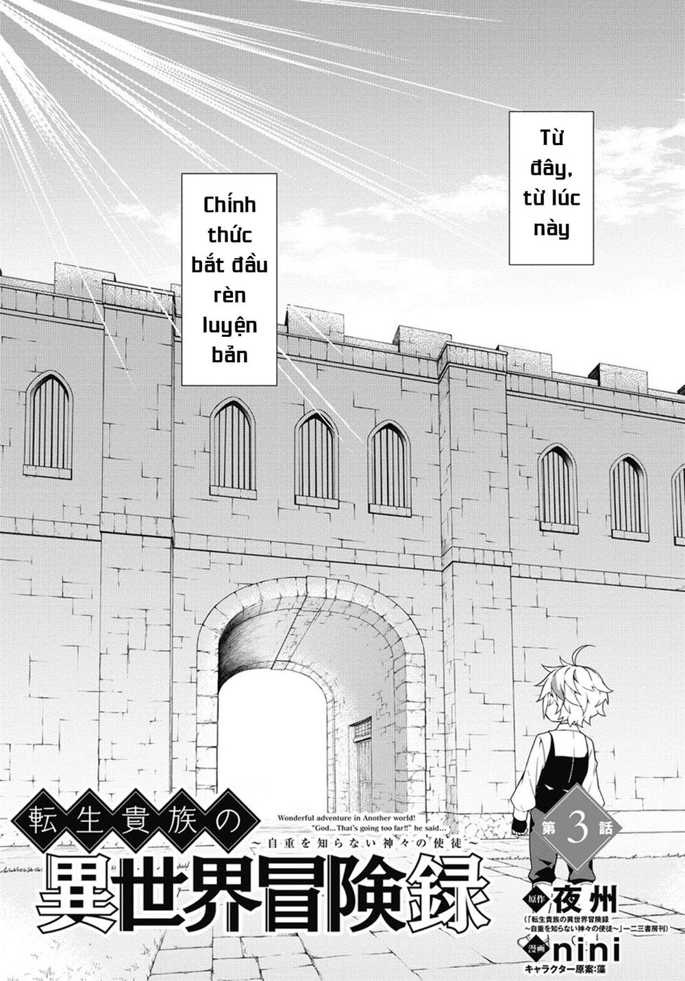 Kẻ Bất Bình Thường Ở Dị Giới Chap 3 - Next Chap 4