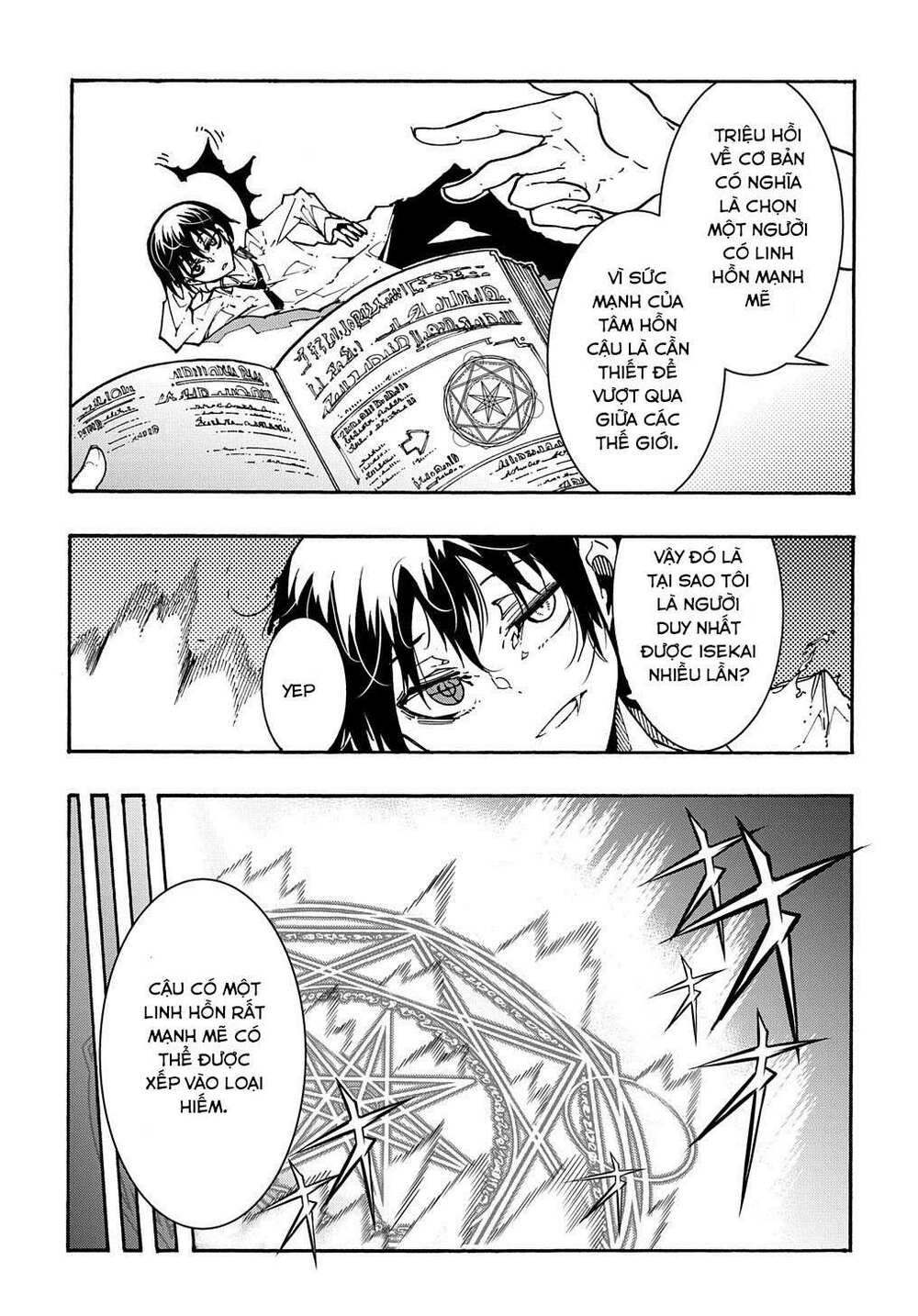 Kẻ Được Triệu Hồi Tới Thế Giới Giả Tưởng Vô Số Lần!! Chap 1.3 - Next Chap 2.3