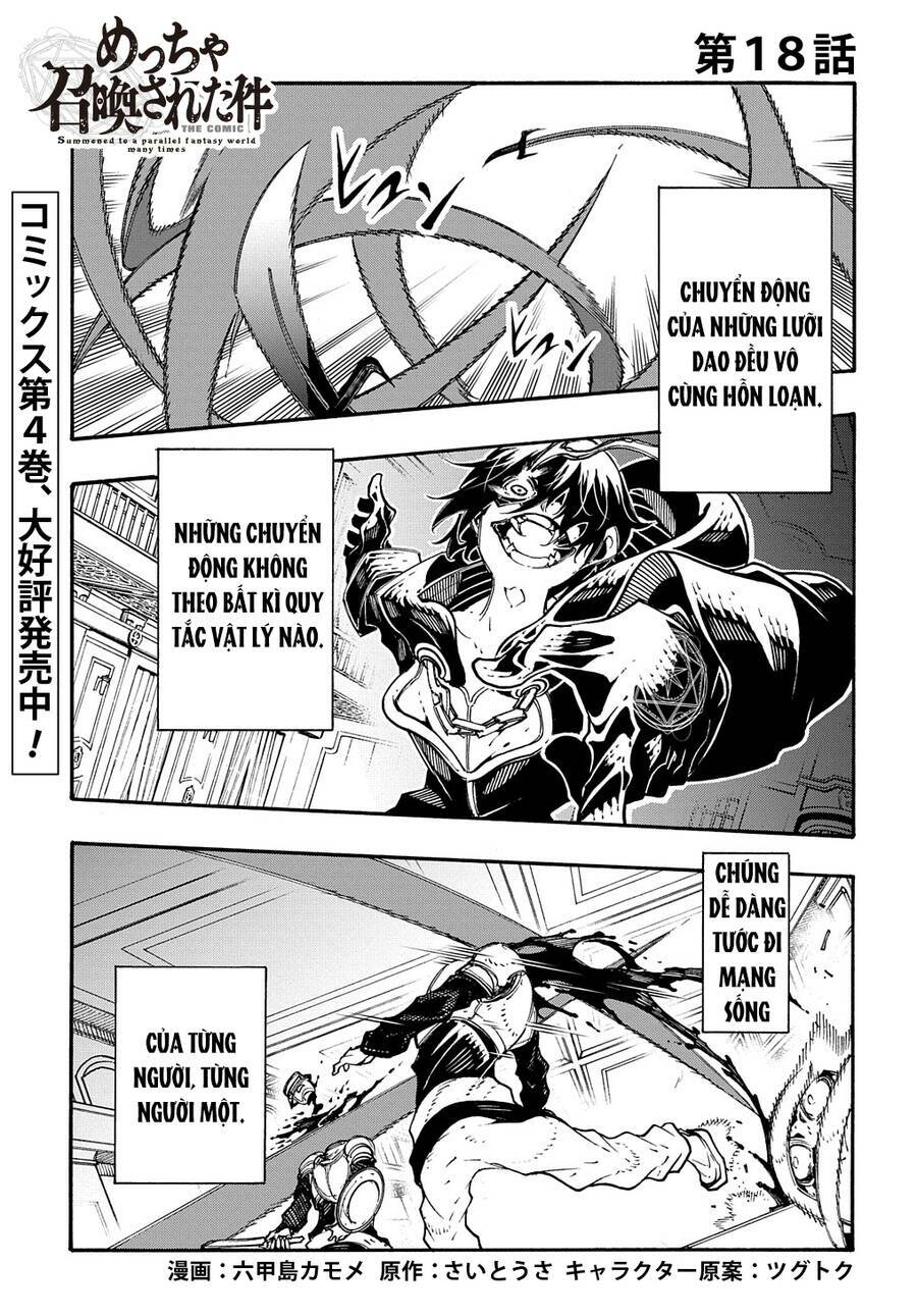 Kẻ Được Triệu Hồi Tới Thế Giới Giả Tưởng Vô Số Lần!! Chap 18 - Next Chap 19