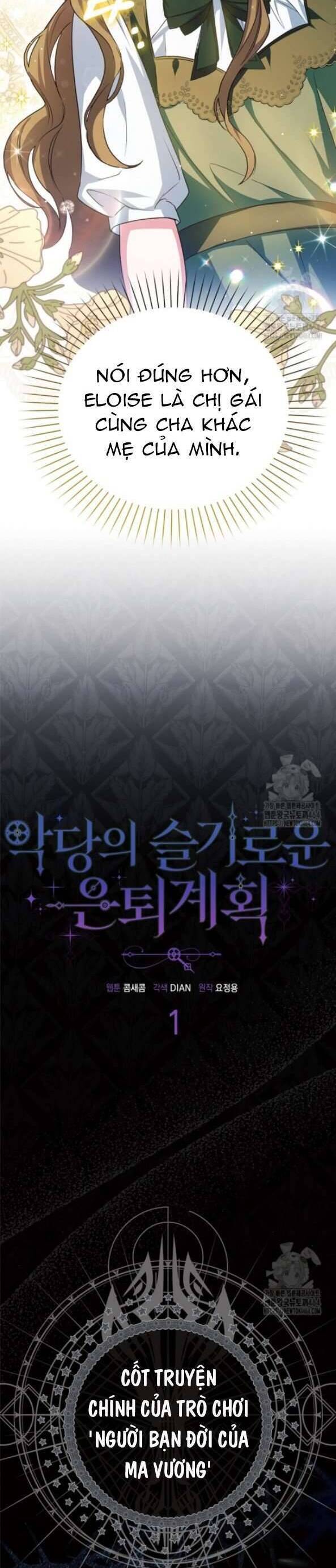 Kế Hoạch Nghỉ Hưu Của Nhân Vật Phản Diện Chap 1 - Next Chap 2