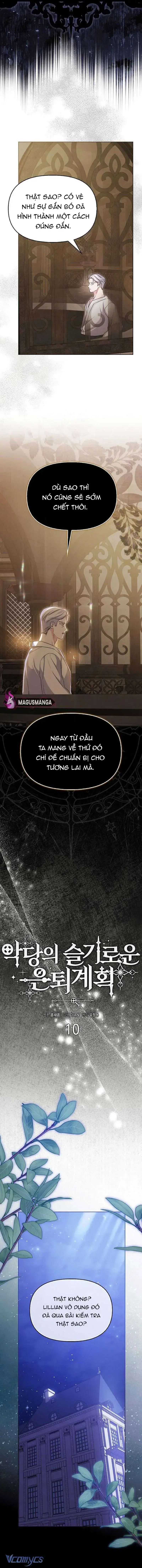Kế Hoạch Nghỉ Hưu Của Nhân Vật Phản Diện Chap 10 - Next Chap 11