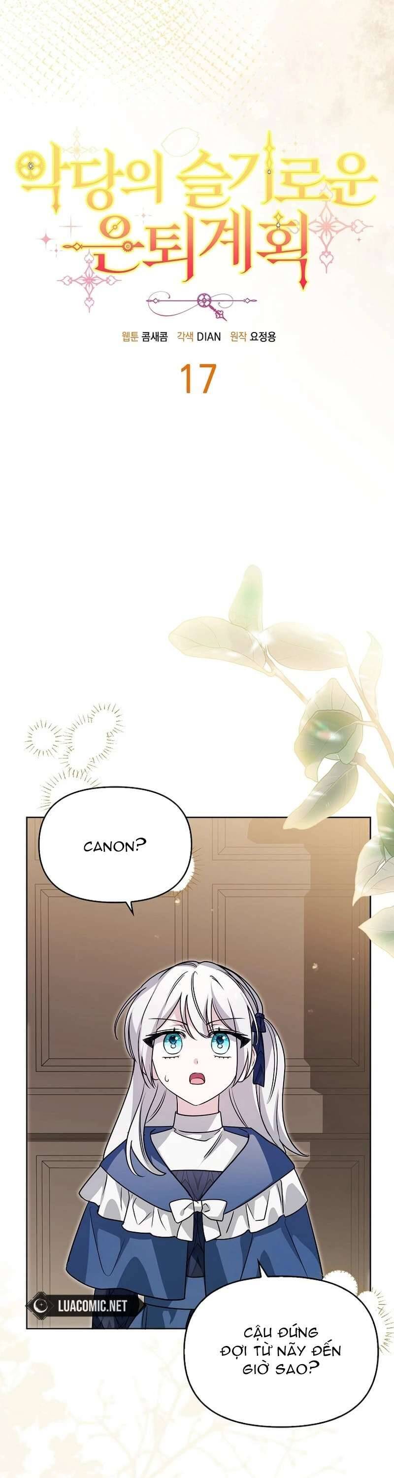 Kế Hoạch Nghỉ Hưu Của Nhân Vật Phản Diện Chap 17 - Next Chap 18