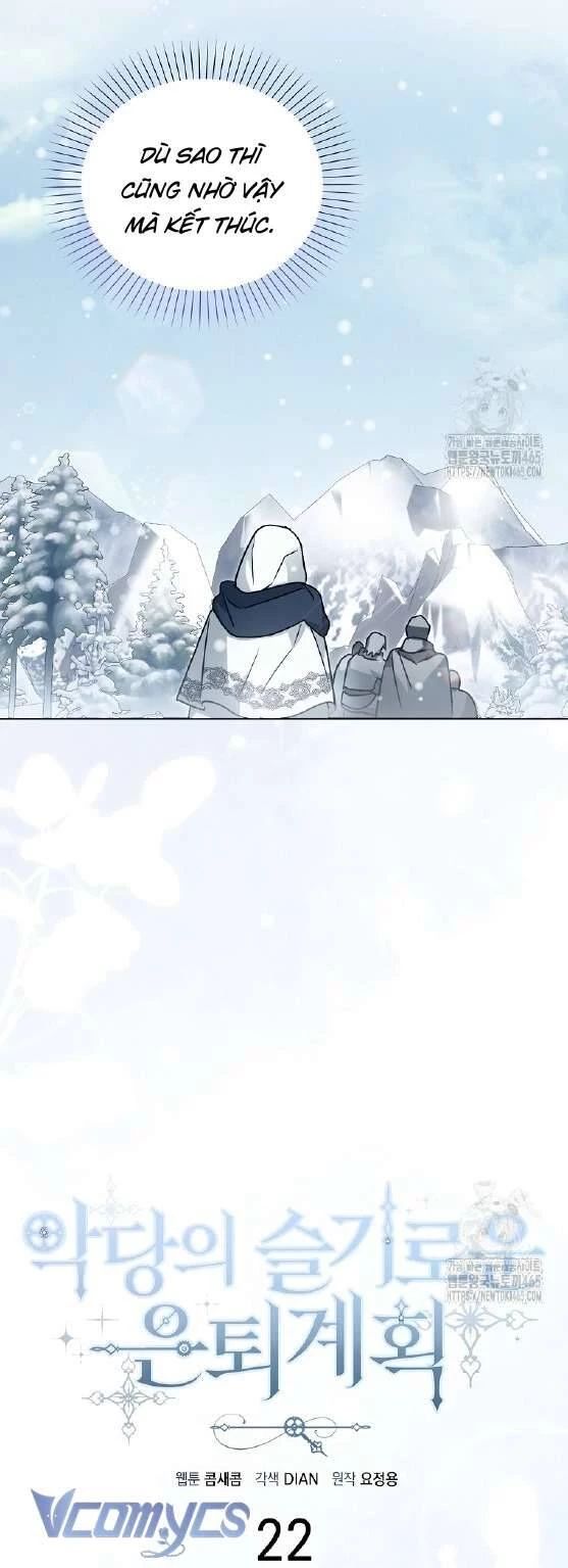 Kế Hoạch Nghỉ Hưu Của Nhân Vật Phản Diện Chap 22 - Next Chap 23