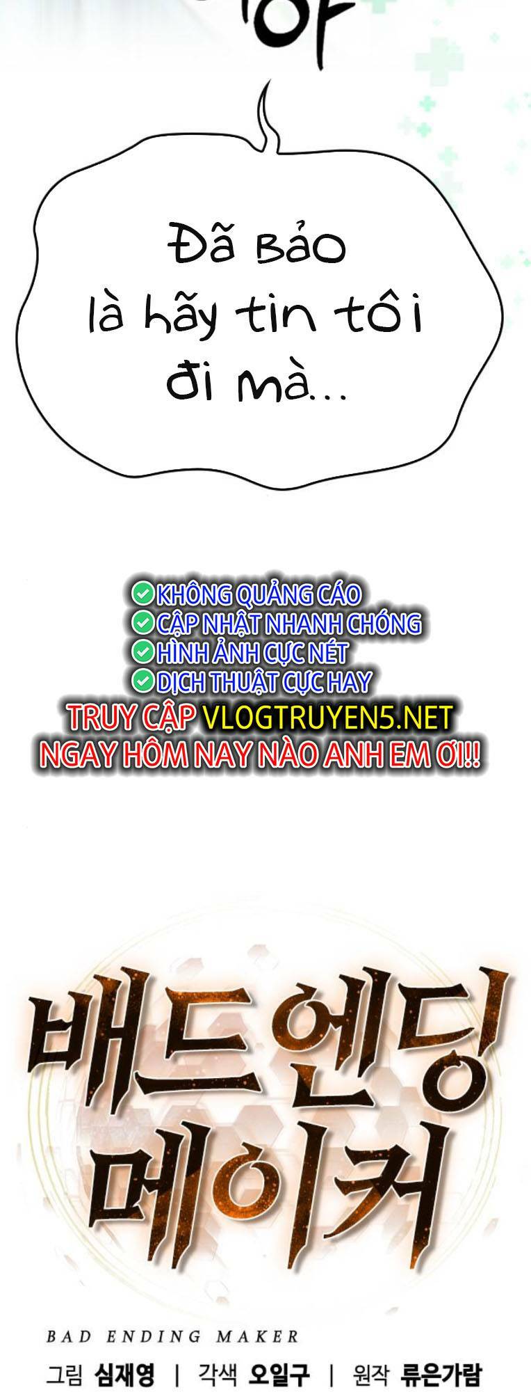 Kẻ Luôn Kết Thúc Bằng Bad Ending Chap 9 - Next Chap 10