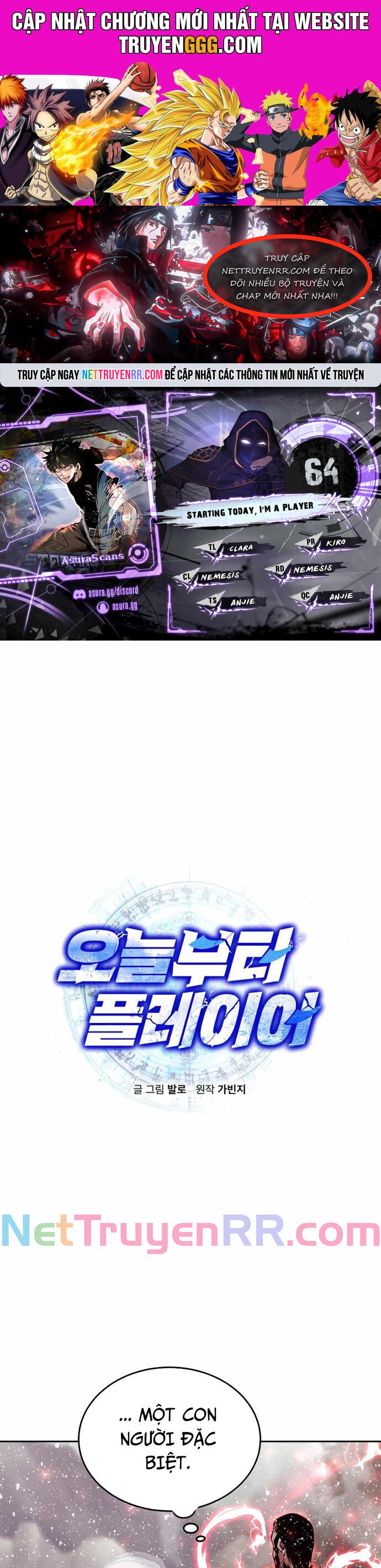 Kể Từ Bây Giờ, Tôi Là Một Người Chơi Chap 64 - Next Chap 65