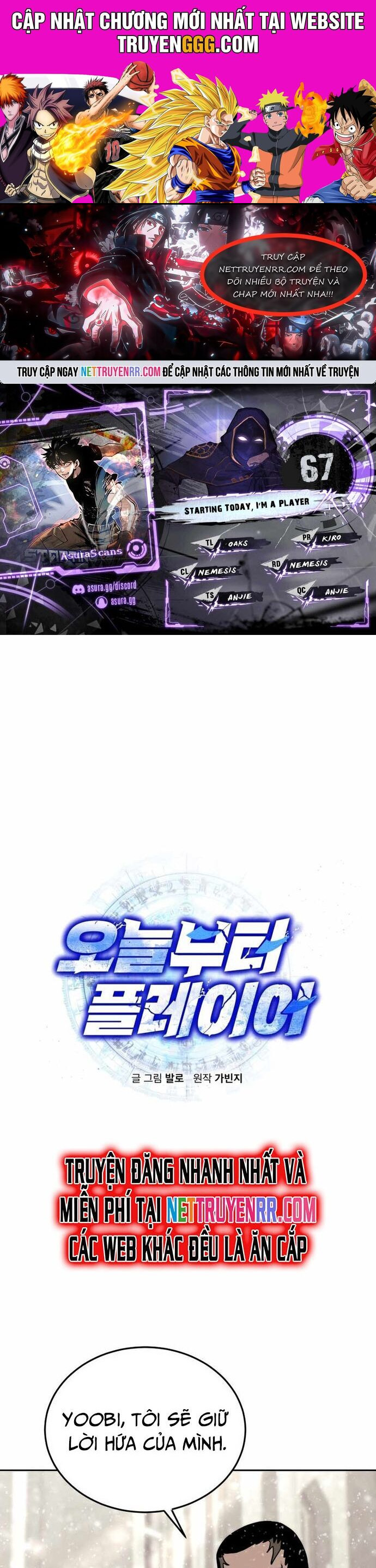 Kể Từ Bây Giờ, Tôi Là Một Người Chơi Chap 67 - Next Chap 68