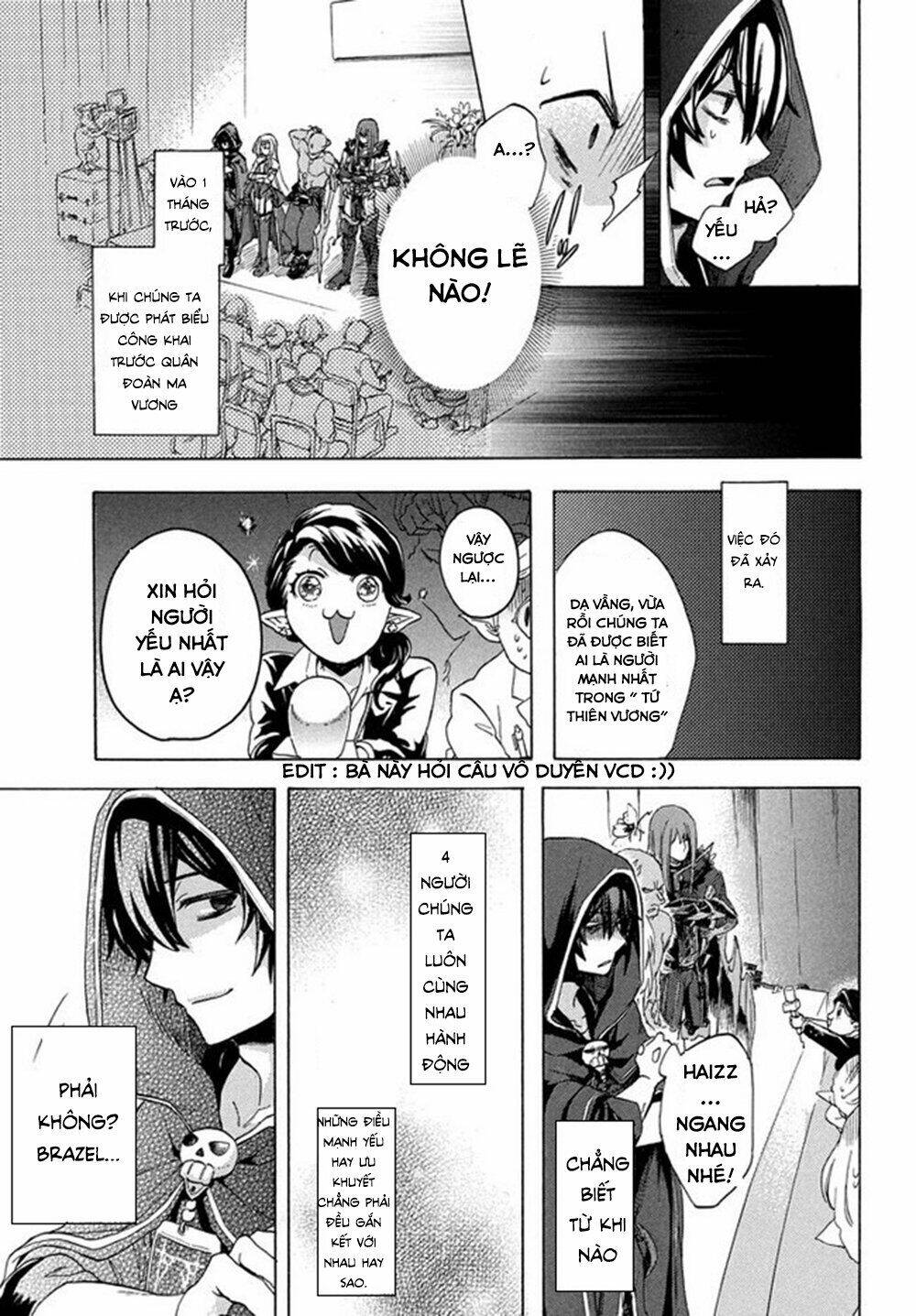 Kẻ Yếu Nhất Trong Tứ Đại Thiên Vương Trở Thành Master Của Thánh Nữ Và Anh Hùng Chap 1 - Next Chap 2