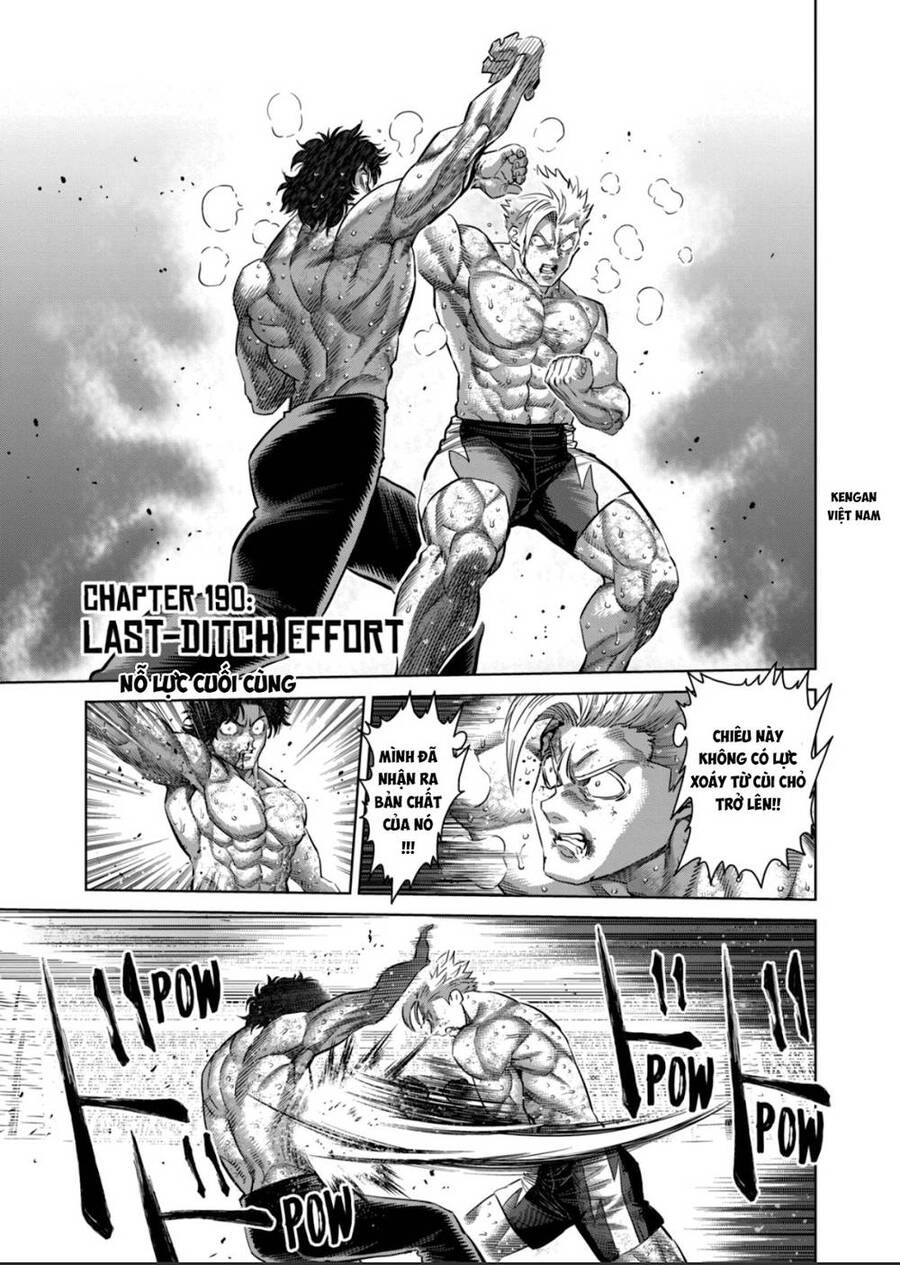 Kengan Ashura Phần 2 Chap 190 - Next Chap 191