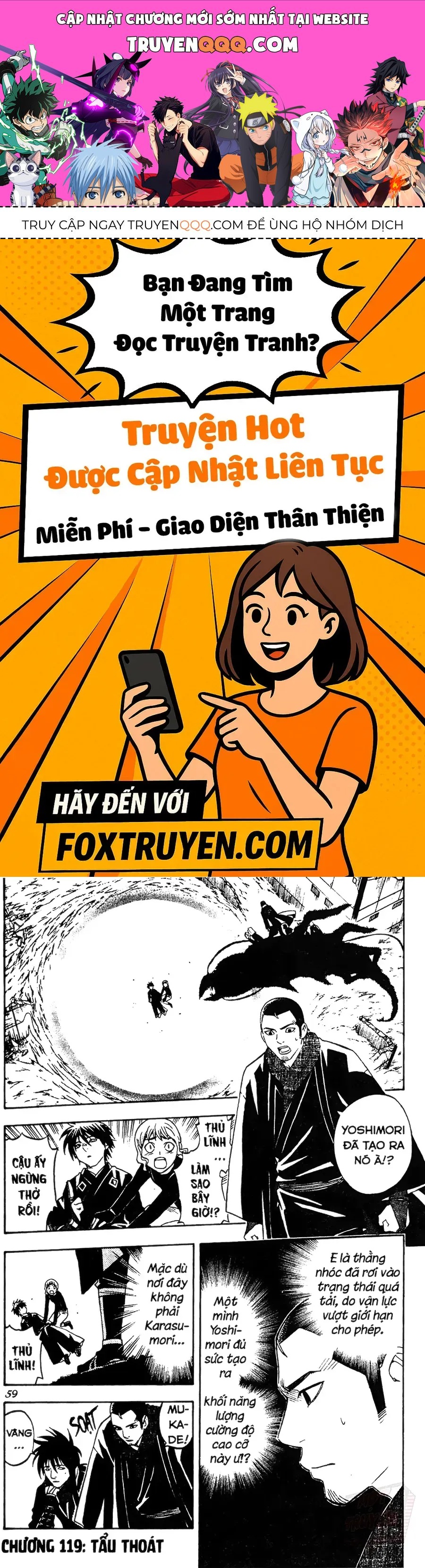 Kết Giới Sư Chap 119 - Next Chap 120