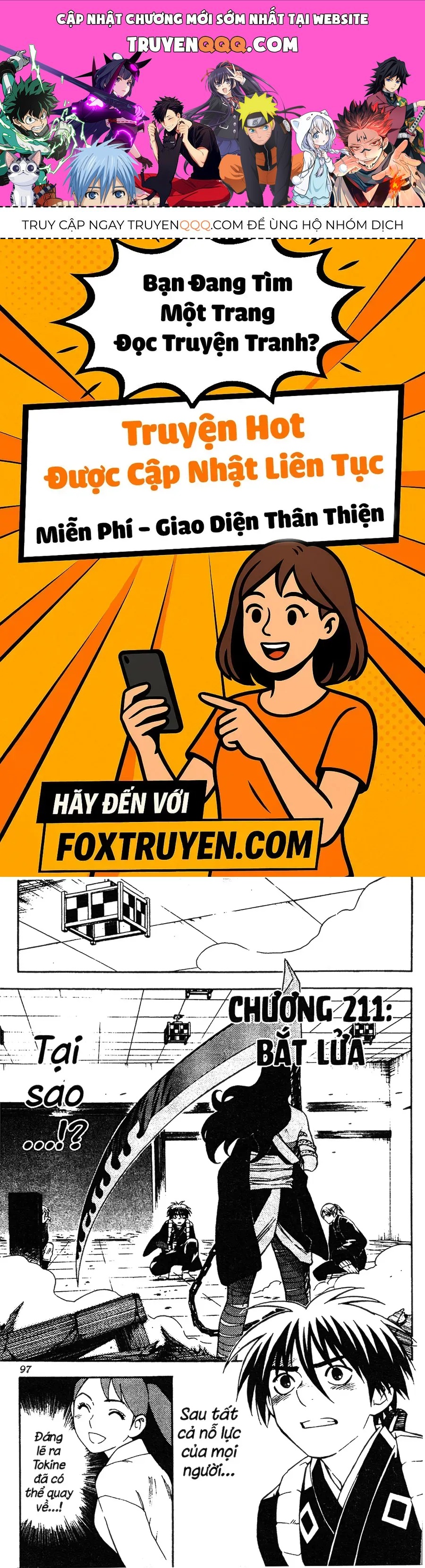 Kết Giới Sư Chap 212 - Next Chap 213