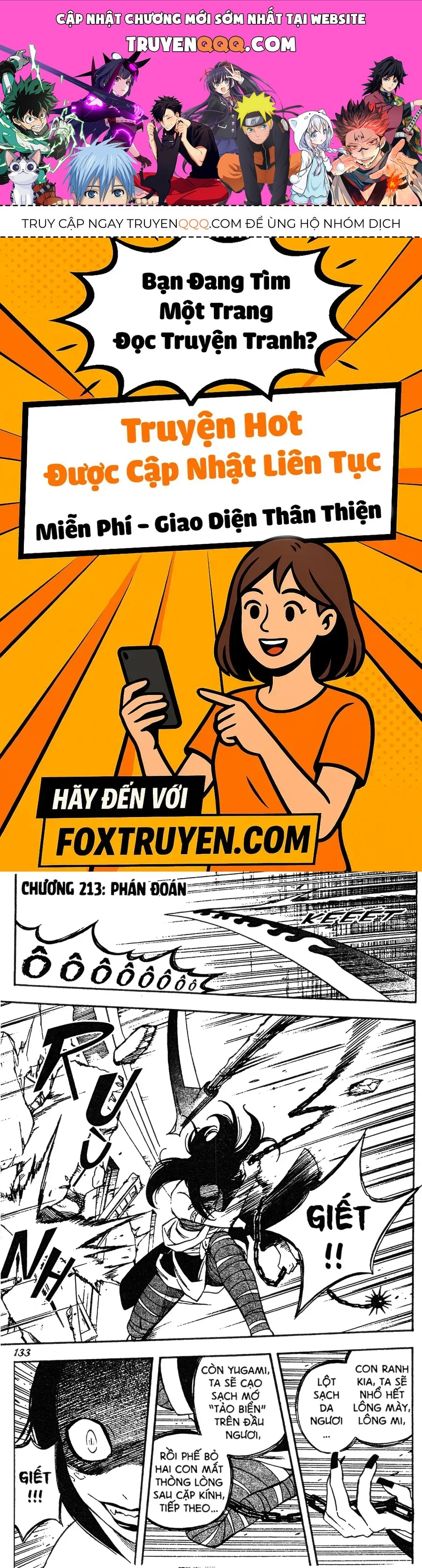 Kết Giới Sư Chap 213 - Next Chap 214