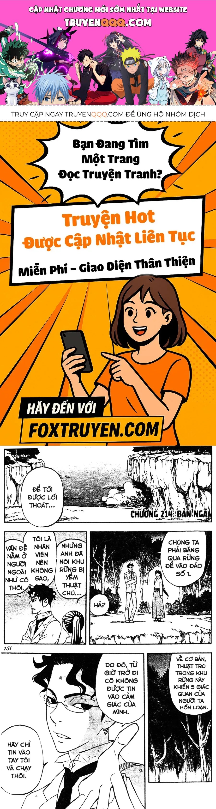 Kết Giới Sư Chap 214 - Next Chap 215