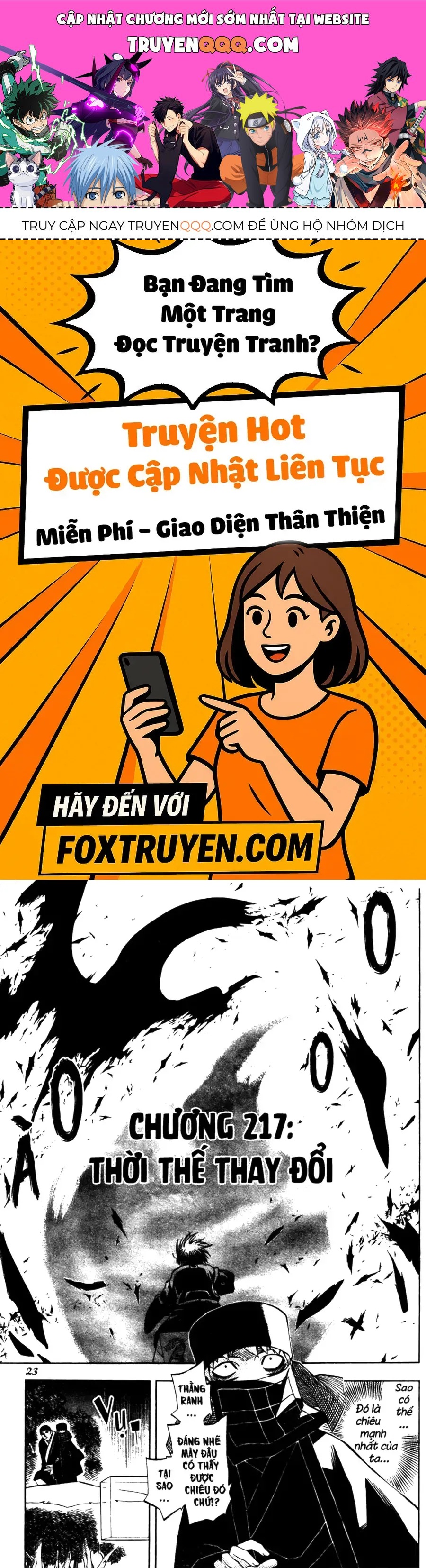 Kết Giới Sư Chap 217 - Next Chap 218