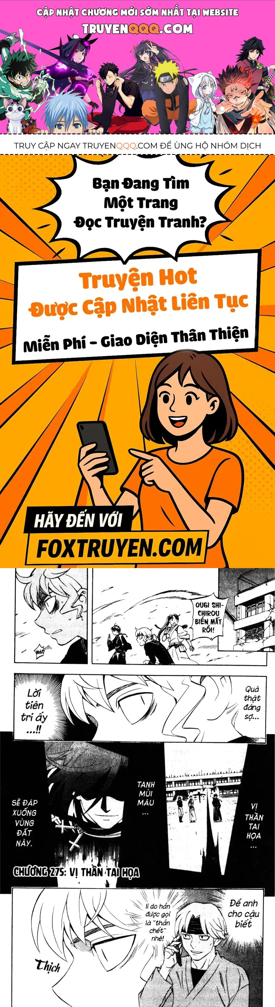 Kết Giới Sư Chap 275 - Next Chap 276