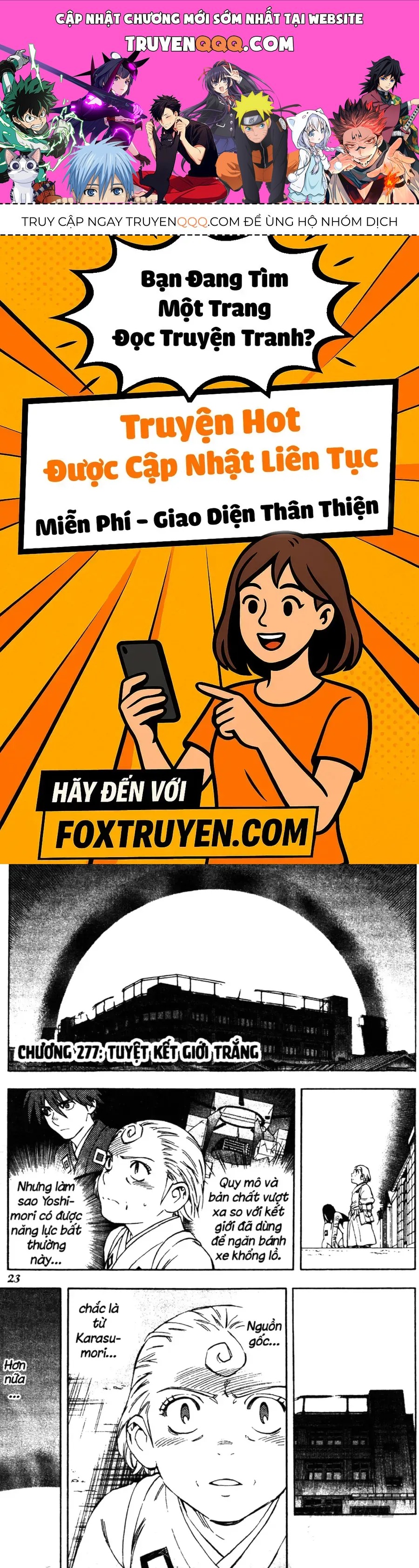 Kết Giới Sư Chap 277 - Next Chap 278