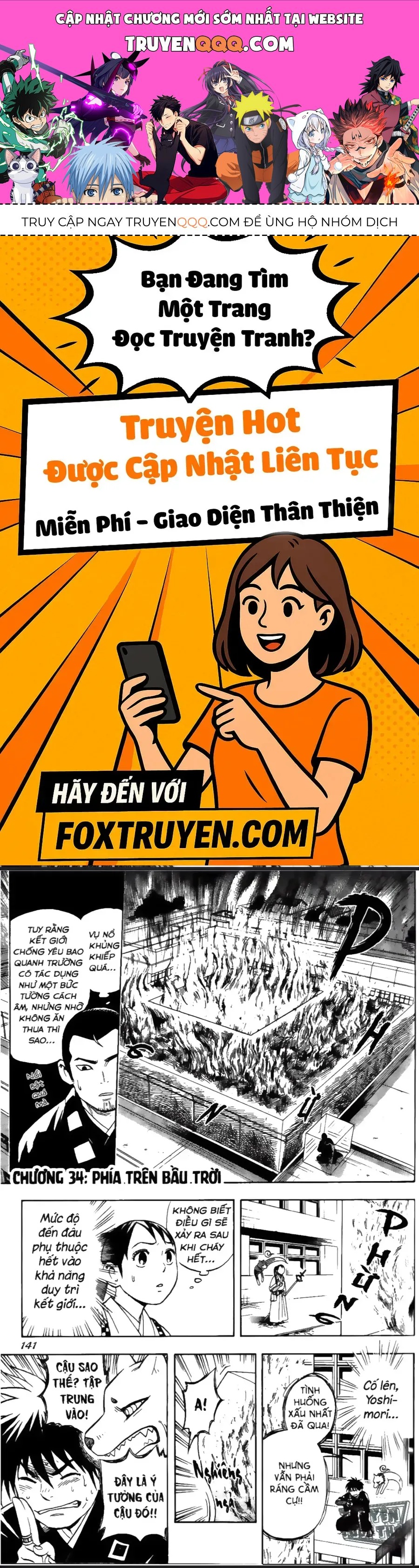 Kết Giới Sư Chap 34 - Next Chap 35