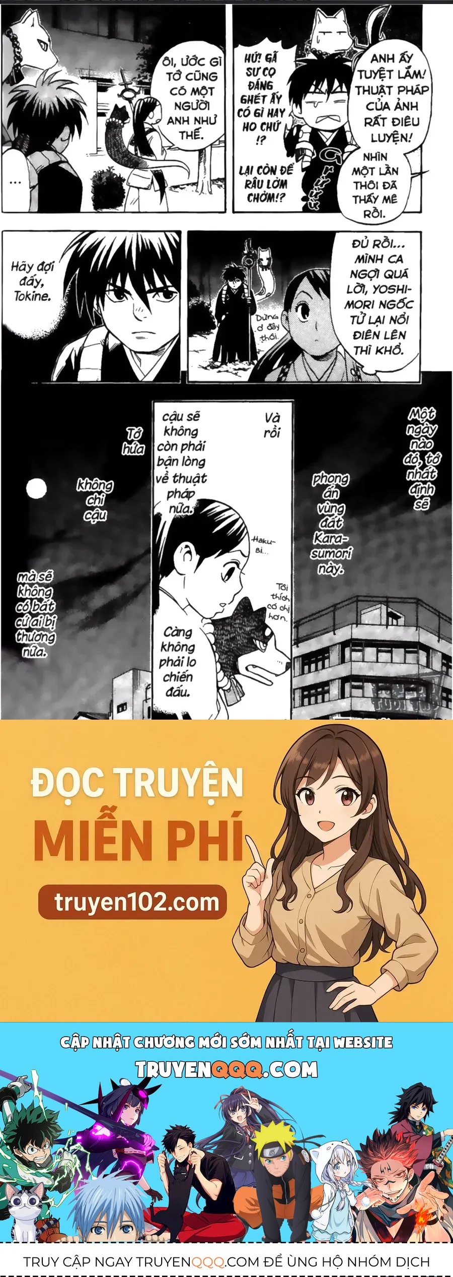 Kết Giới Sư Chap 35 - Next Chap 36