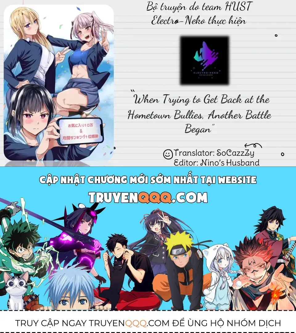 Khi Tôi Cố Gắng Trả Thù Những Kẻ Bắt Nạt Ở Quê Nhà, Một Cuộc Chiến Khác Lại Bắt Đầu Chap 11 - Next Chap 12