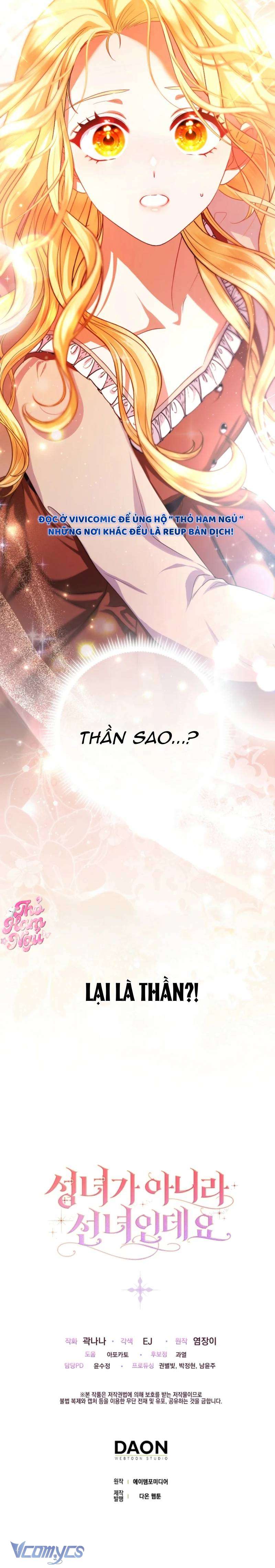 Không Phải Thánh Nữ, Tôi Là Tiên Mà Chap 1 - Next Chap 2