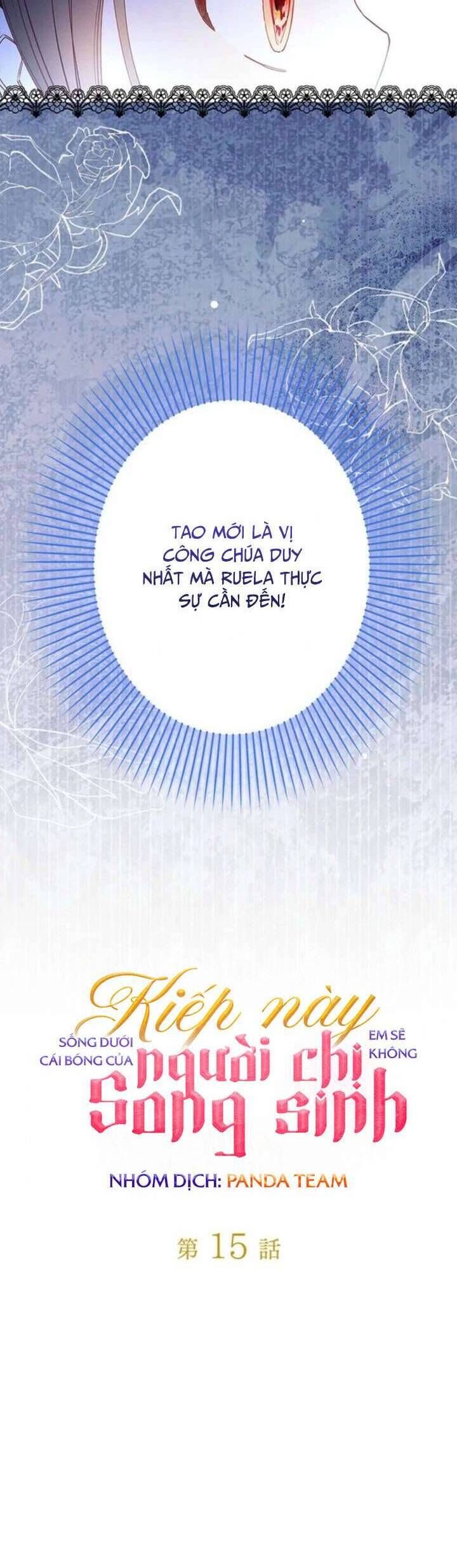 Kiếp Này Em Sẽ Không Sống Dưới Cái Bóng Của Người Chị Song Sinh Chap 15 - Next Chap 16