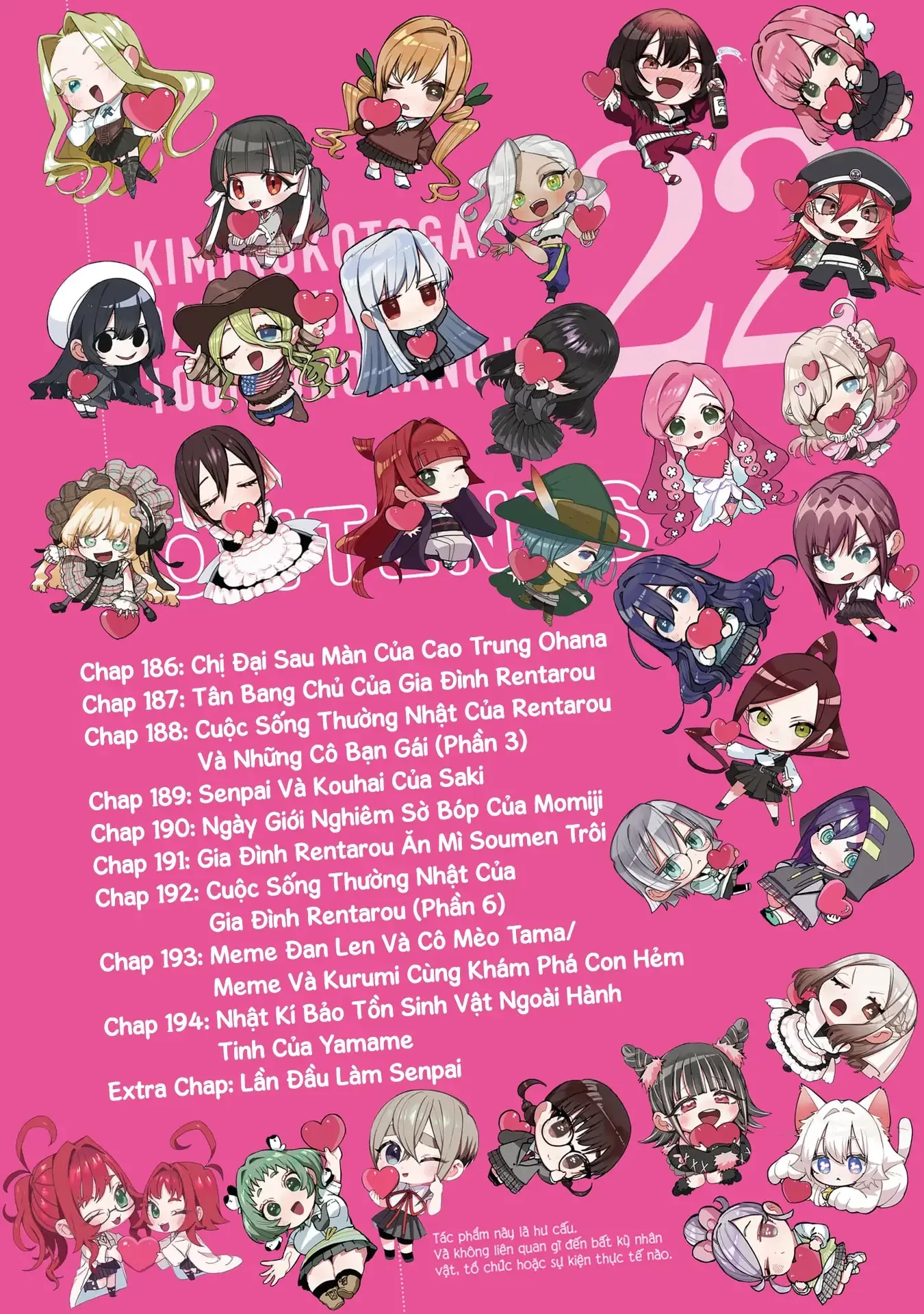 Kimi No Koto Ga Dai Dai Dai Dai Daisuki Na 100-Ri No Kanojo Chap 194.5 - Next Chap 195.5