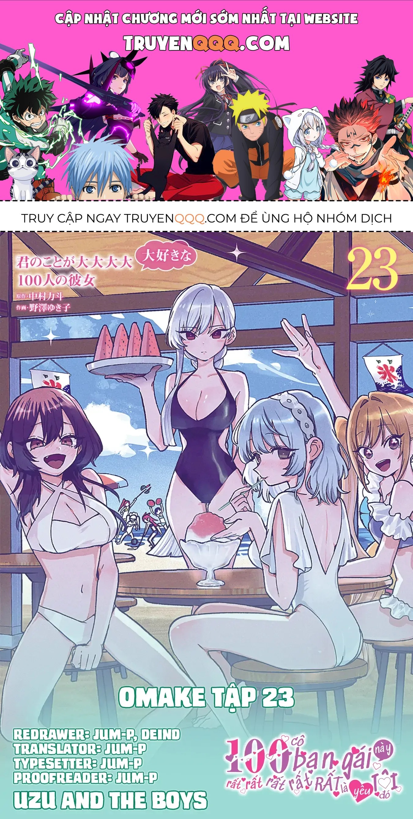 Kimi No Koto Ga Dai Dai Dai Dai Daisuki Na 100-Ri No Kanojo Chap 203.5 - Next Chap 204.5
