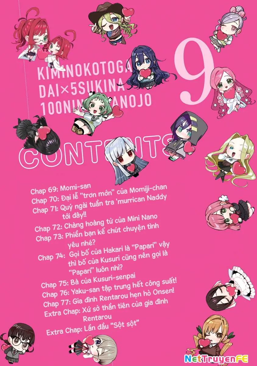 Kimi No Koto Ga Dai Dai Dai Dai Daisuki Na 100-Ri No Kanojo Chap 77.5 - Next Chap 78.5