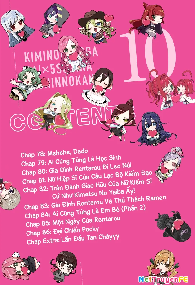 Kimi No Koto Ga Dai Dai Dai Dai Daisuki Na 100-Ri No Kanojo Chap 86.5 - Next Chap 87.5