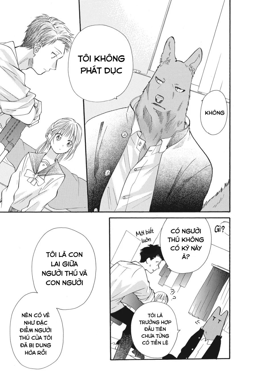 Kimi to Koete Koi ni Naru Chap 4 - Next Chap 5