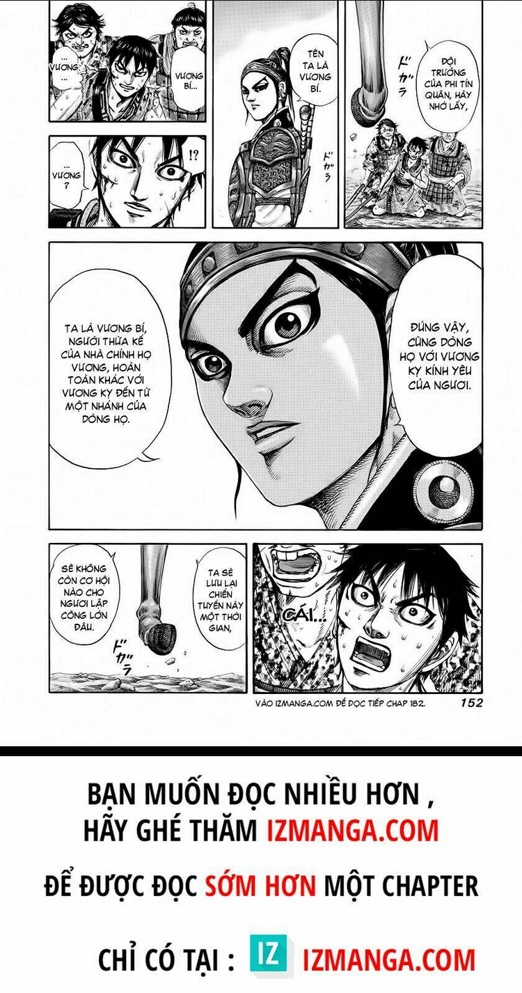Kingdom - Vương Giả Thiên Hạ Chap 181 - Next Chap 182
