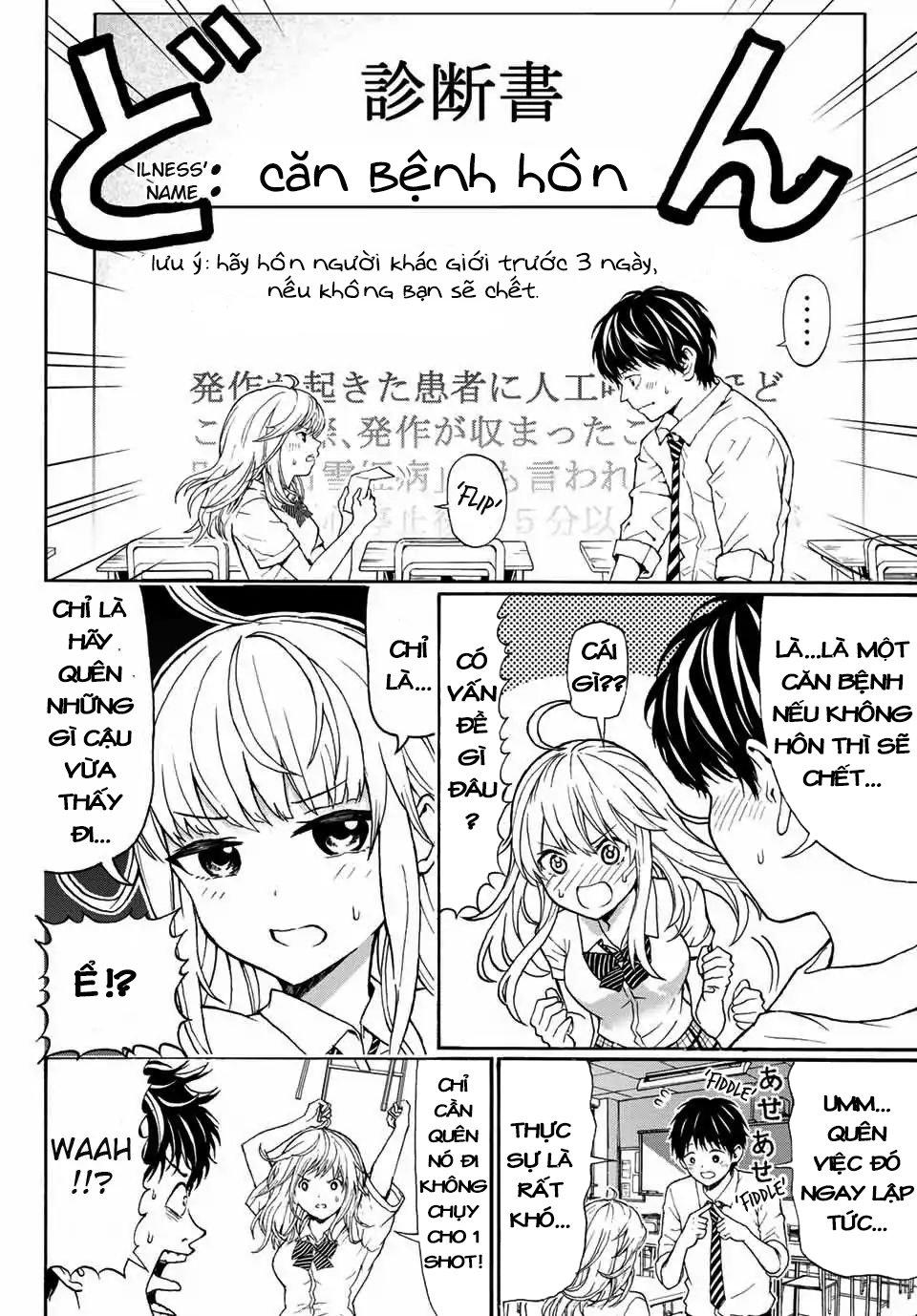 Kiss Me Or I'll Die Chap 1 - Next Chap 2