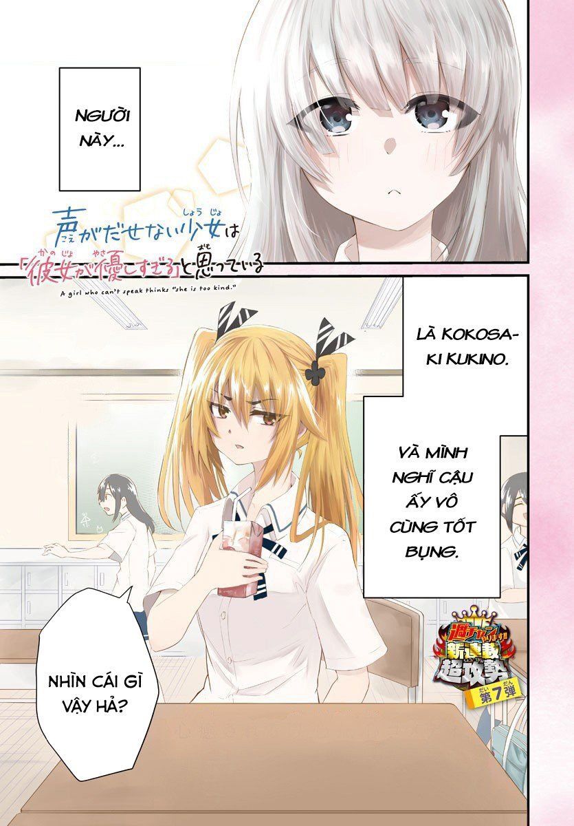 Koe Ga Dasenai Shoujo Wa  Chap 1 - Next Chap 2