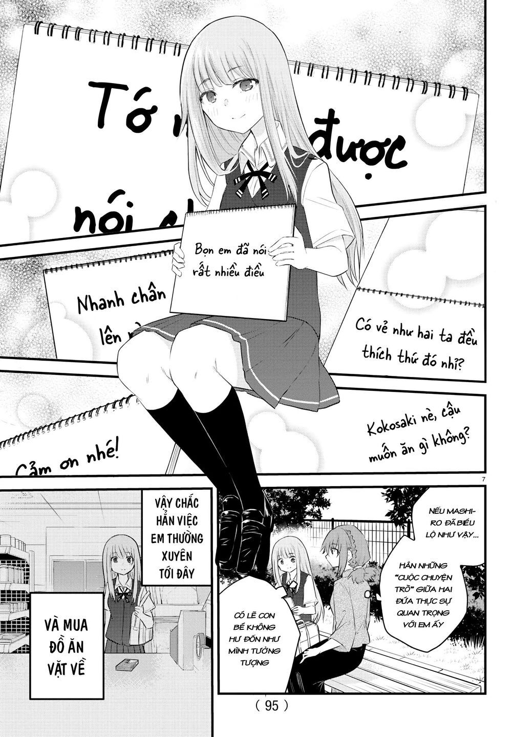 Koe Ga Dasenai Shoujo Wa  Chap 10 - Next Chap 11
