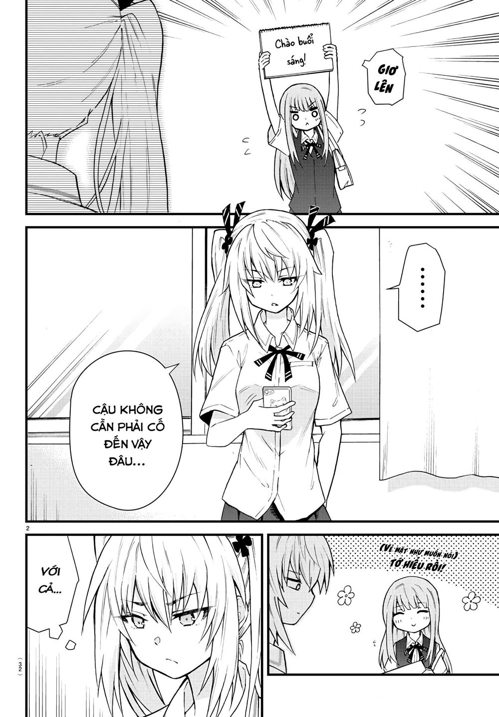 Koe Ga Dasenai Shoujo Wa  Chap 2 - Next Chap 3