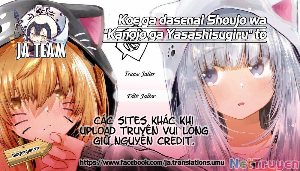 Koe Ga Dasenai Shoujo Wa  Chap 32 - Next Chap 33