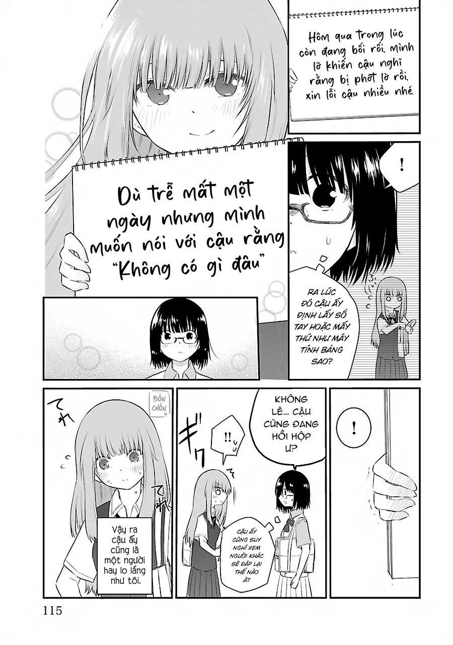 Koe Ga Dasenai Shoujo Wa  Chap 40.1 - Next Chap 41.1