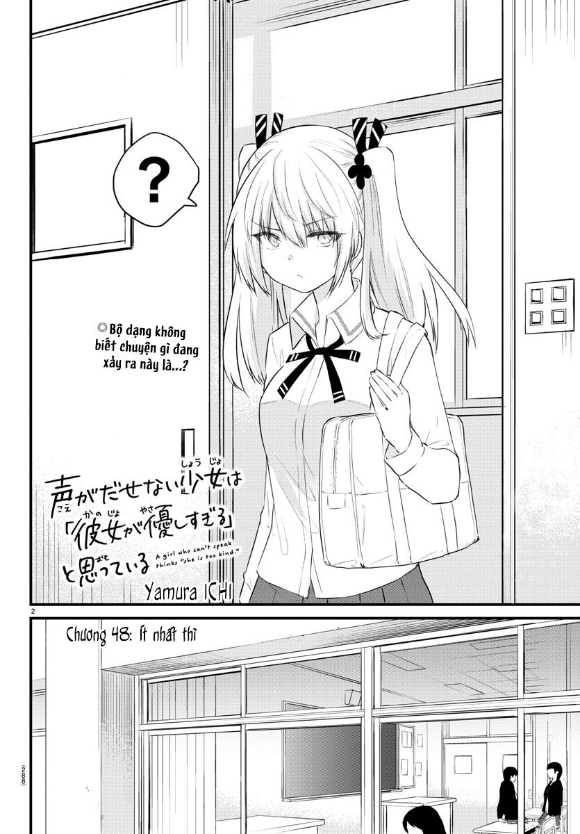 Koe Ga Dasenai Shoujo Wa  Chap 48 - Next Chap 49